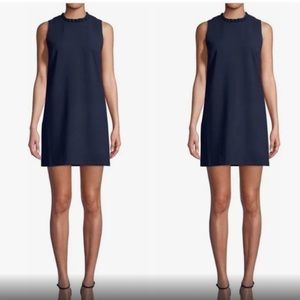 French connection navy shift dress size 6 sleeveless